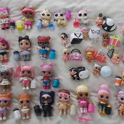Everything in pictures included. Dolls, pets, lils & accessories. Used but in excellent clean condition. I can post if buyer covers cost. I DON'T USE SPHOCK wallet but I do accept paypal or cash on collection. NO OFFERS thank you :) Other LOL items listed on my page.