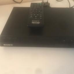 Sony DVD player 
Fully working just not used very often 
Excellent condition 
Smoke free home 
Collection only