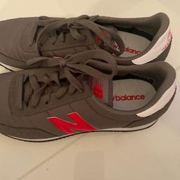 Grey and red 
Size 6 
Brand new