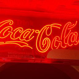 Verkaufe original Coca Cola Beleuchtung funktionsfähig licht einstellbar versand kostet extra