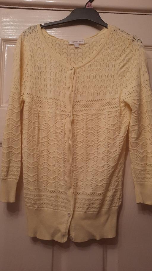 Buy & Sell Dentons Green Saint Helens - Photos for Monsoon button thro cardi size S