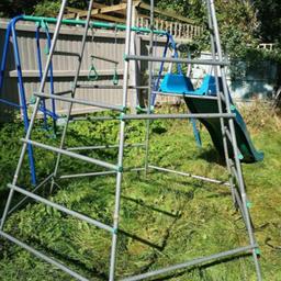 Metal climbing frame by TP Explorer. Kids no longer use it and it's just sitting there. Great condition, just needs a clean. Dismantled and ready for collection only from B29