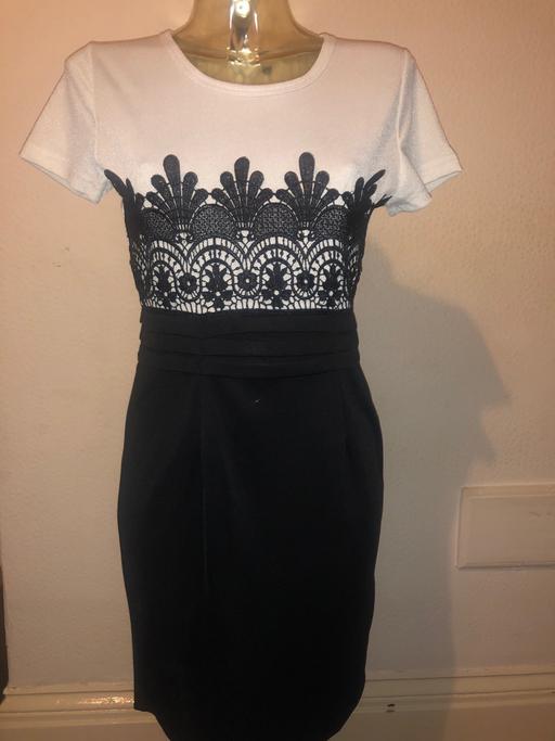 Buy & Sell Merseyside Sefton - Photos for Ladies size 10 Black and White Dress