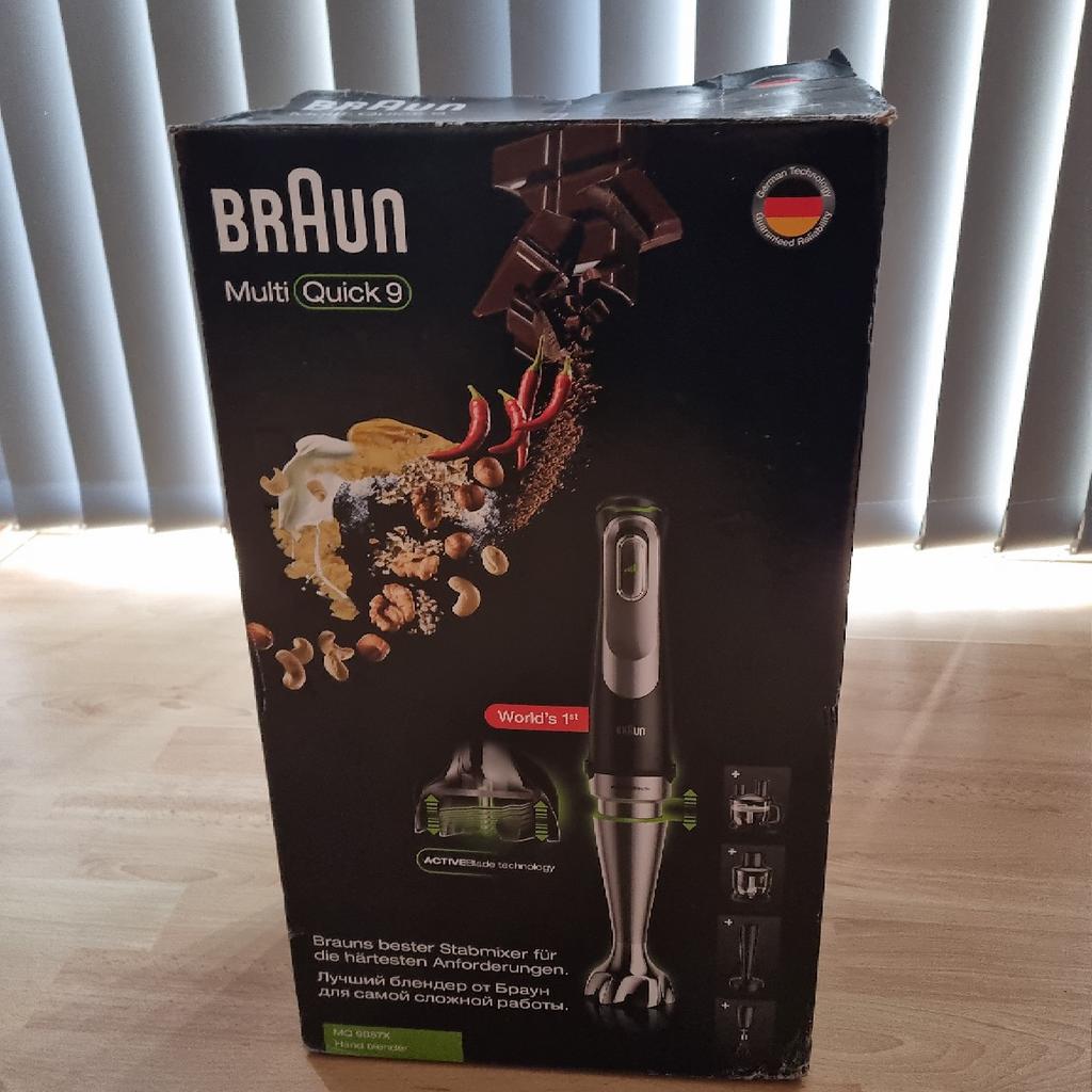 Braun MultiQuick 9 Hand blender MQ 9087X in B36 Birmingham for £45.00