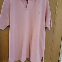 My son is having a massive clear out & will be listing loads more quality clothes today
Selling this XL Polo Ralph Lauren polo shirt
Pink in colour
collection from B68