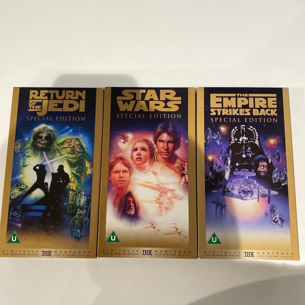 Star Wars trilogy special edition. Never been played