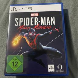 Hi

Ich verkaufe hier das spiel spiderman miles morales für die PlayStation 5. Das Spiel wurde bisher nur einmal durchgespielt und ist so gut wie neu