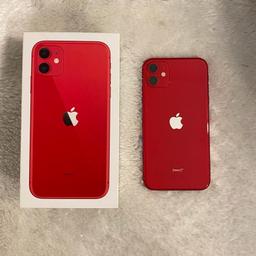 Verkaufe ein iPhone 11 in rot 
64 GB 
Sehr gutem Zustand