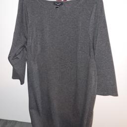 grey winter dress from new look. NWOT