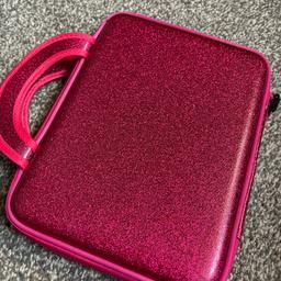 very pretty and sparkly glittery pink
excellent condition new and unused
for kids amazon kindle
fits with protective case on
from a smoke free home 
also selling a kids kindle
can be collected from Prestwich or posted