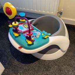 Used item seat with toy Mamas and Papas great condition