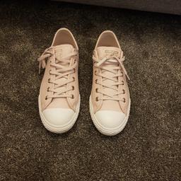 I have for sale a pair of size 5 pink converse they are in good condition from smoke free home