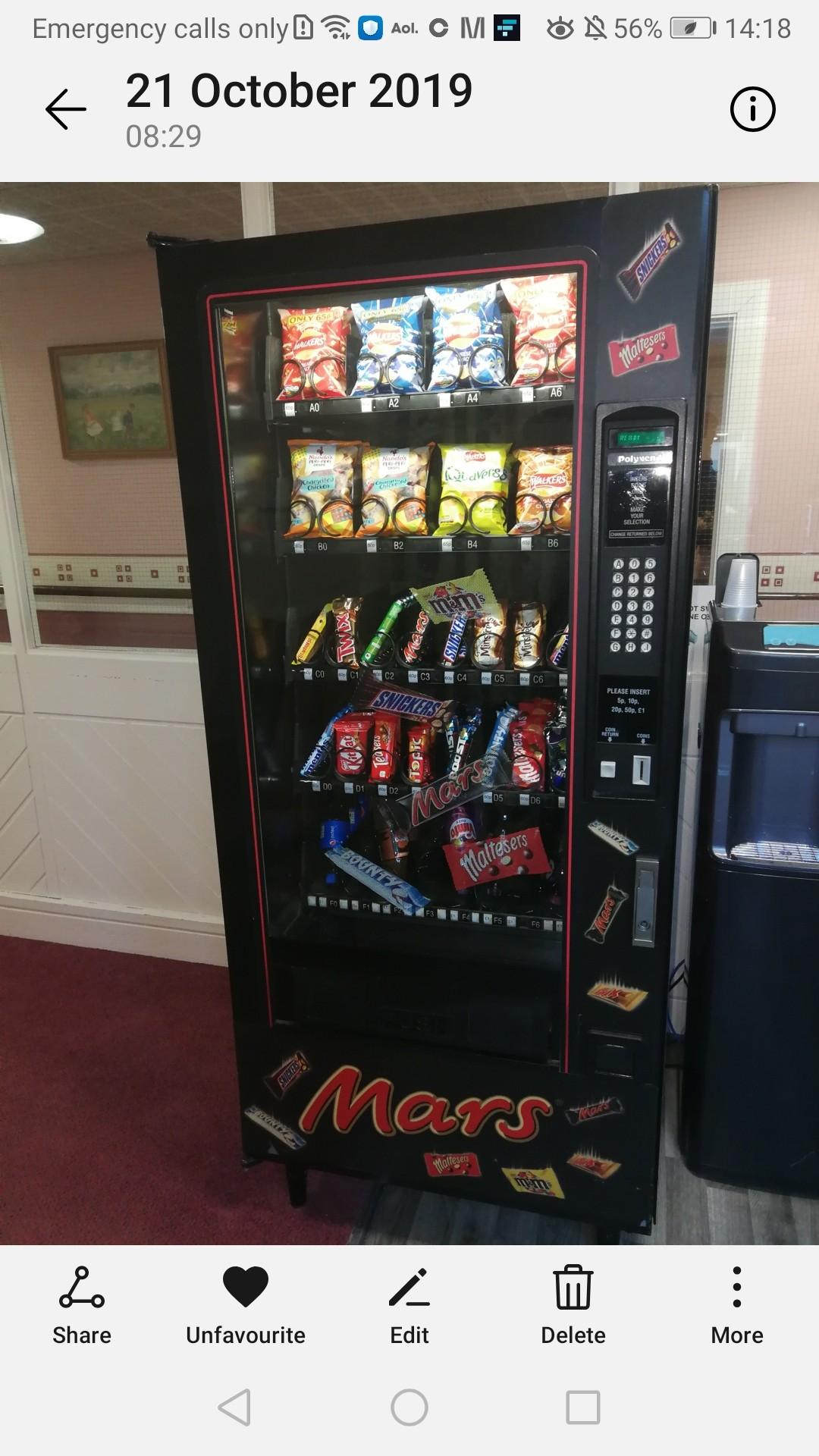 Polyvend Multi Snack Vending Machine in WV14 Dudley for £650.00 for
