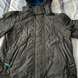 Very good condition, used just few times, stored in vacuum bag, size 3xl, triple zipped

62cm width
72cm sleeve 
74cm long