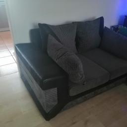2 x 2 seat sofa, very good condition also Covers Seats and pillow can be wasched. Can sell together or seperetly. 
 If you have any suggestions, we can negotiate the price.
£50 each 
