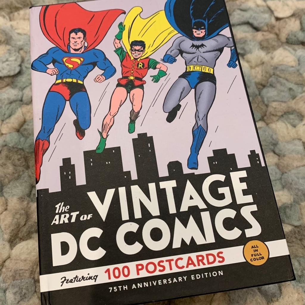 The Art of Vintage DC Comics - 100 Postcards
