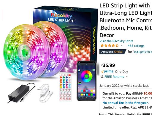 Buy & Sell West Midlands Birmingham - Photos for 15M Ultra-Long LED Strip Light with APP Contl