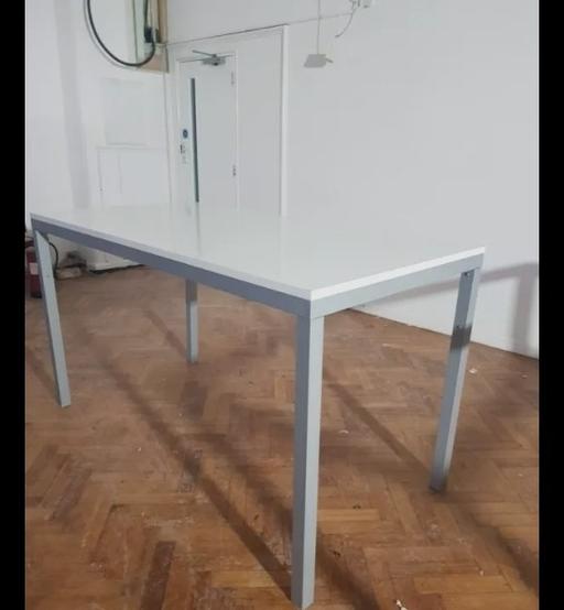 Buy & Sell South East London Croydon - Photos for High office/meeting table/desk, in white