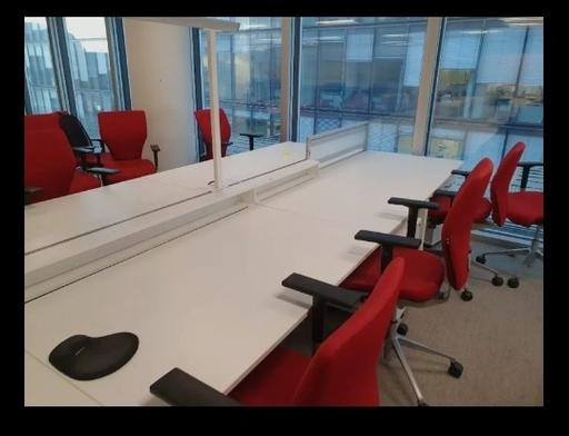 Buy & Sell South East London Croydon - Photos for White 6 pod bench office desks