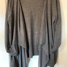 Ladies Women’s Grey Waterfall Cardigan with pockets and shoulder button detail
From George
Size 16
Collection only from WV14 9HB