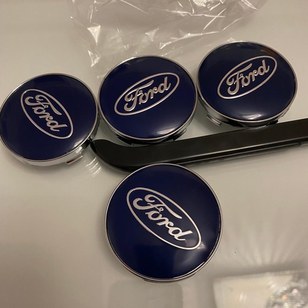 Ford Aufkleber für Radnabenkappen 80mm