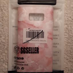 As new - Pink marble print protective back case for Samsung Galaxy S8 Plus. As well as free collection, we also offer UK postal delivery for £.1.55.