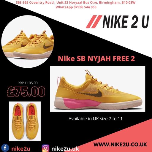 Buy & Sell West Midlands Birmingham - Photos for Nike SB NYJAH Free 2 trainers original new