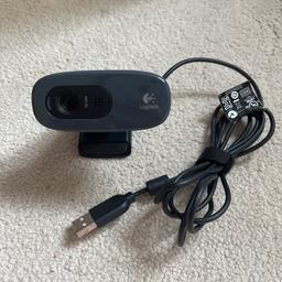 In good condition 
logitech hd 720p