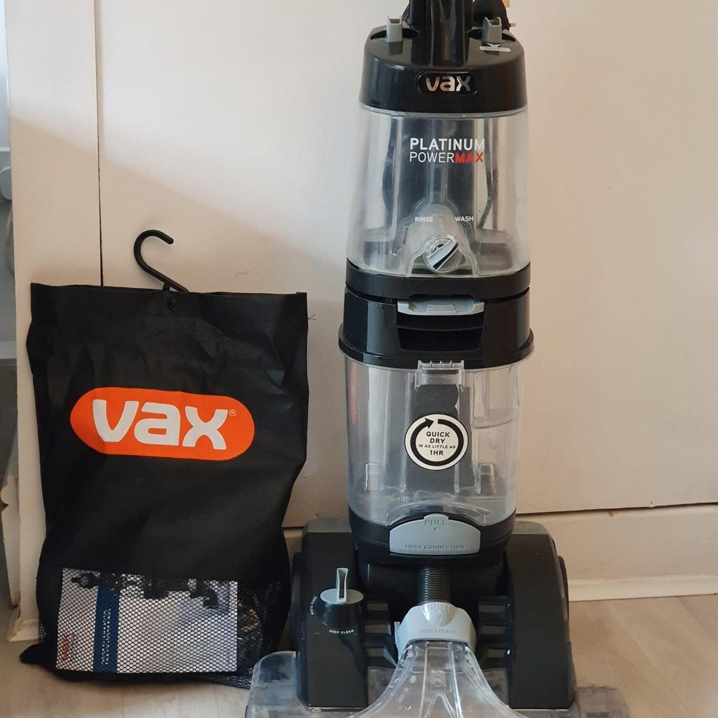 Vax Platinum PowerMax Carpet Cleaner in Bradford for £150.00 for sale