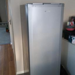 silver. model TFF546ApS. height 144cm, width 54cm, depth 58cm. good condition on outside, scuffed on the top.  complete drawers. some damage on inside but it is superficial and does not affect the freezer at all. selling as have bought a fridge freezer instead.