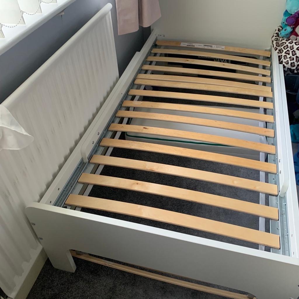 Ikea SLÄKT Extendable bed frame and mattress in Ketley for £60.00 for ...