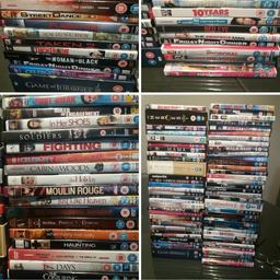 FROM A SMOKE FREE HOME
APPROX 63 DVDS
KINGS NORTON PICK UP
£10