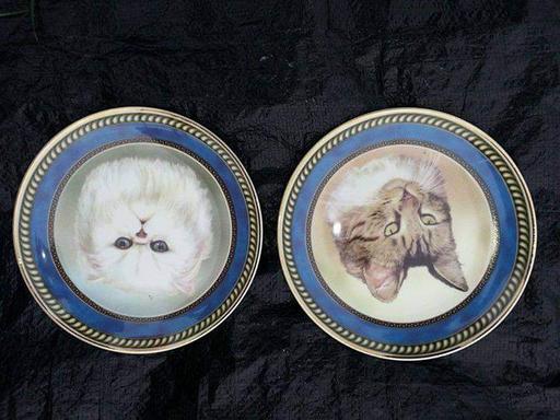 Buy & Sell West Midlands Sandwell - Photos for 2 collector cat plates