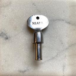 Vintage Hiatt Police Handcuff Key, price could include UK postage.