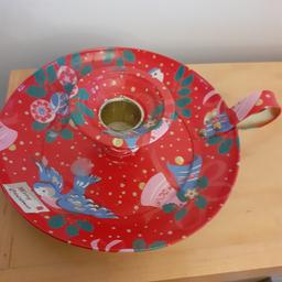 Cath Kidston candle stick holder good condition can post for additional charge