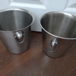 2 metal ice buckets
£6 for both
Collection Hartlepool