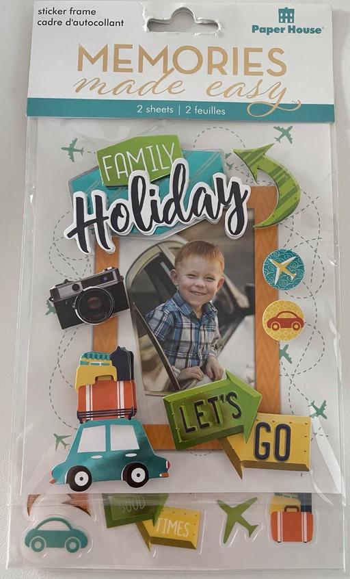 Buy & Sell Essex Thurrock - Essex - Photos for Memories Made Easy Sticker Frame - Holiday