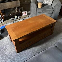 Coffee table 1013.5mm length, 500mm width, 450mm height. Sideboards 800mm length, 350mm width, 750mm height, all in excellent condition comes as a set, back up for sale due to time waster, NEED GONE ASAP BEFORE FRIDAY, collection only