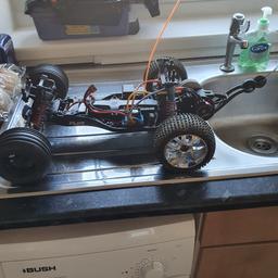 here i have my hpi fire storm,comes with every thing you need very fast