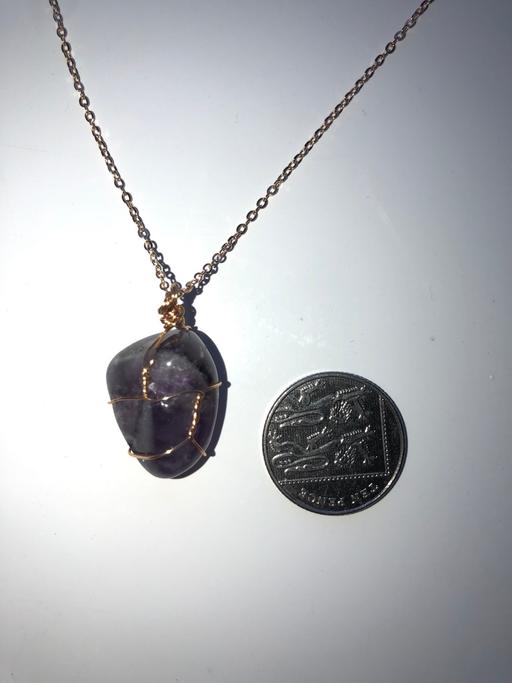 Buy & Sell Caerphilly - Wales Bargoed - Caerphilly - Photos for Handmade amethyst crystal necklace