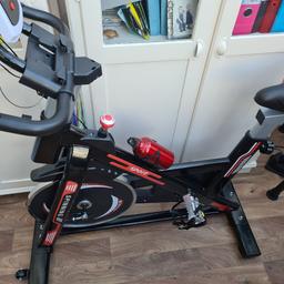 Spin Bike only used a few times, need the room so has to go.  Has a basic computer but have a new one as the old one didnt work very well.