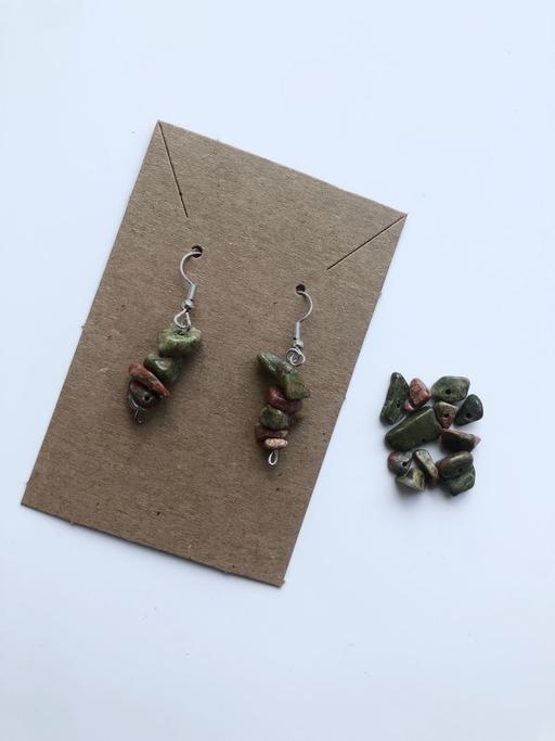 Buy & Sell Caerphilly - Wales Aberbargoed - Caerphilly - Photos for Handmade unakite crystal earrings