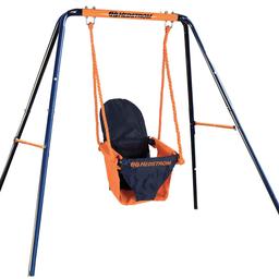 great swing for little ones in good condition will just need a wipe down. will come apart for easy storage or transport. collection from ST6