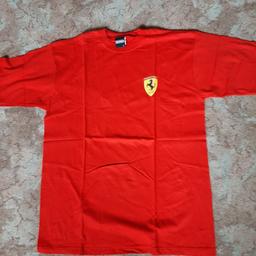 Neues Ferrari T-Shirt, Gr. XL, rot, Versand mgl.