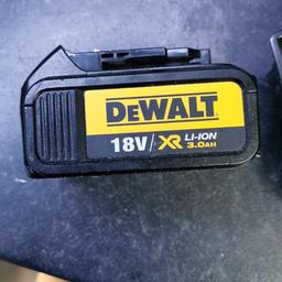Dewalt battery no charger or drill