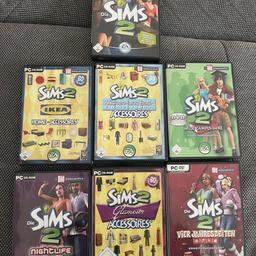 Gebrauchte „Die Sims 2“-Spiele für PC. Als Komplettpaket.

Abholung in Neu-Ulm/Pfuhl oder Versand möglich ab 4,50 € Porto.