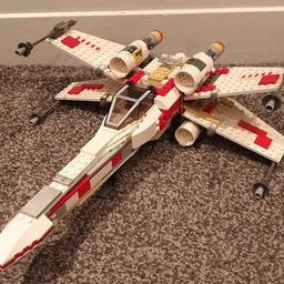 Lego X Wing fighter - set 6212-1 (2006)
complete (no manual but the manual can be obtained online)
no original box 
Great display piece

£35