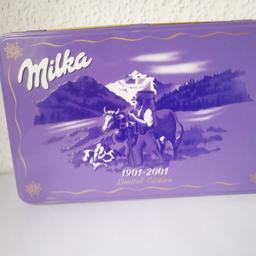 Blechdose Dose Milka 1901 - 2001 Limited Edition LEER