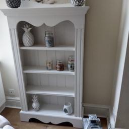 up cycled book case. good condition. white