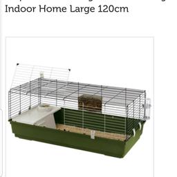 ⭐Excellent condition, used for less than one week.⭐
 Ferplast Guinea Pig and Rabbit Cage Indoor Home Large 120cm is an ideal temporary indoor home or sleeping area for your Guinea Pigs or Rabbits whilst indoors.
The Ferplast Guinea Pig and Rabbit Cage Indoor Home Large 120cm comes complete with:
- Removable base tray, for easy cleaning;
- 1 x Plastic Hay Rack, to help keep food off the ground, keep the cage clean and keep food fresh;
- 1x Plastic Feeding Bowl;
- 1x Plastic Water Bottle